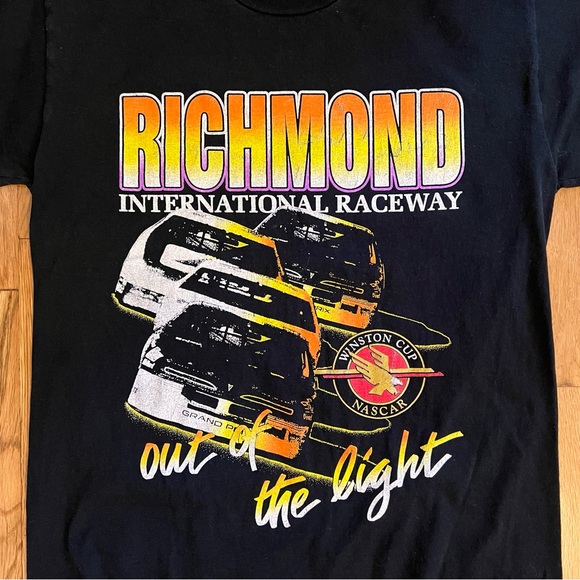 Vintage 1998 NASCAR Winston Cup T Shirt Medium Black - Picture 2 of 8